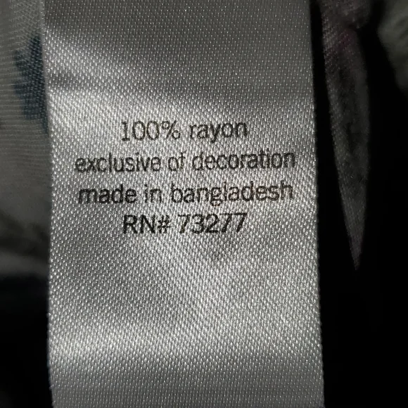 Sonoma XXL floral shirt top blouse NWOT - Picture 7 of 9